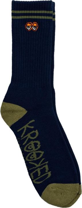Actual product image Krooked Eyes EMB Socks (One size)