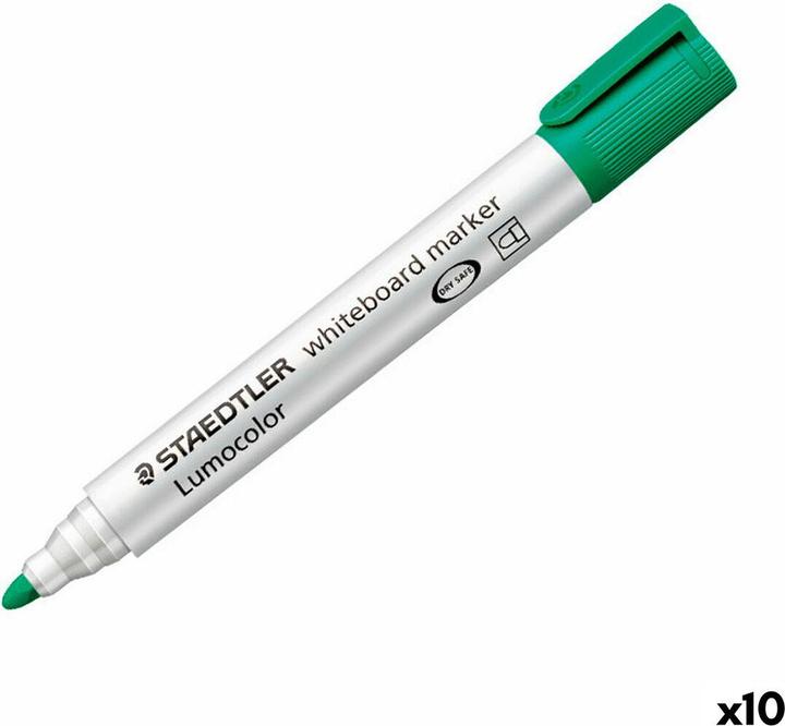 Actual product image Staedtler Lumocolor whiteboard marker (Green, 0.20 mm, 10 x)