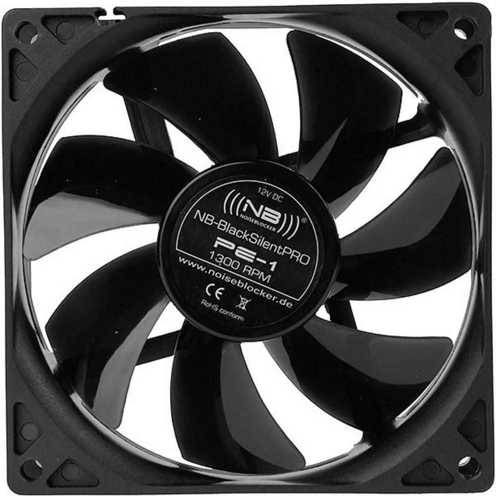 Noiseblocker NB-BlackSilentPRO PE-1 (92 mm, 1 x), PC Lüfter, Schwarz