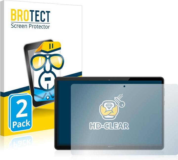 Actual product image BROTECT Screen Protector Clear (2 Piece, MediaPad T5 10)