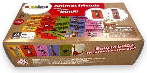 Actual product image Q-Bricks Building blocks KINDERGARTEN House mix