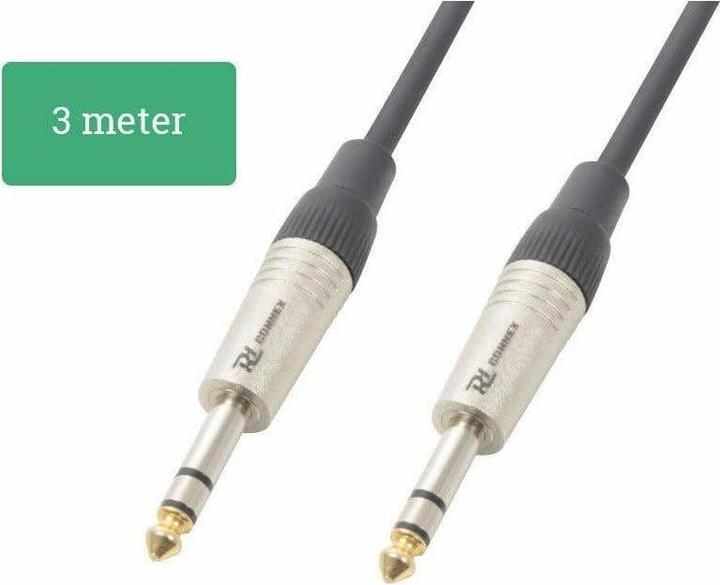 Actual product image PD Connex 6.3mm Jack— 6.3mm Jack (3 m, 6.3mm jack cable)