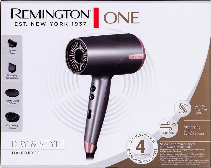 Actual product image Remington D6077 Hair Dryer ONE Dry & Style (2000 W)