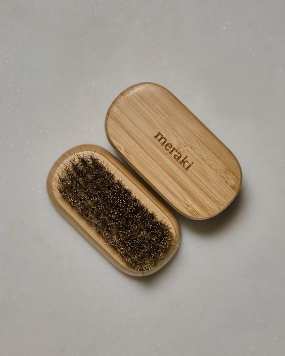 Actual product image Meraki Nail brush, MKbrush, Nature