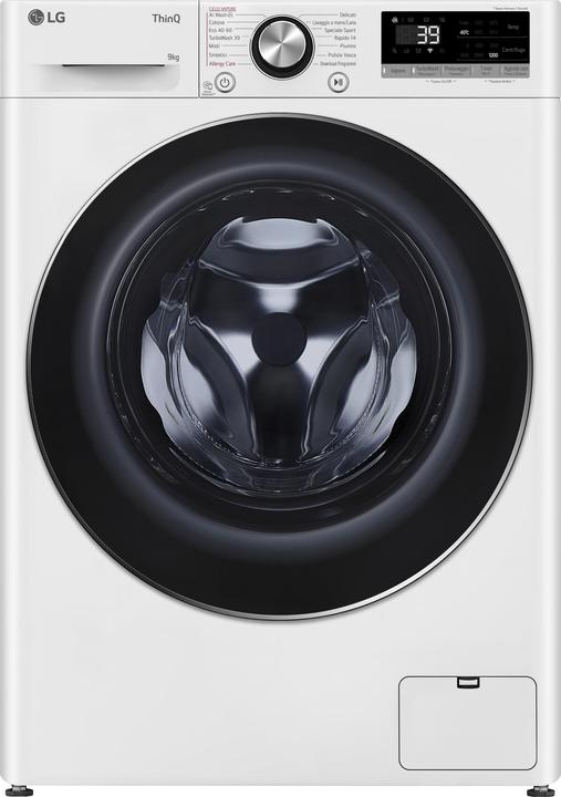 Actual product image LG F2R7S09TSWC (9 kg, Left)