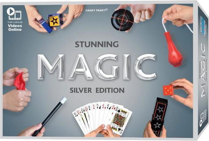 Actual product image Hanky Panky Stunning Magic - Silver Edition 100 tricks (29039)