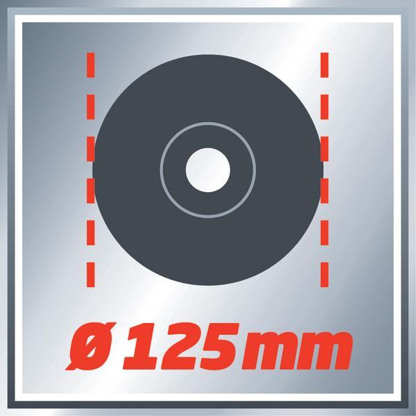 Actual product image Einhell Angle grinder (125 mm)