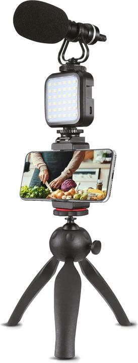 Image du produit Xqisit Kit d'enregistrement pour les médias sociaux avec mini trépied 30cm