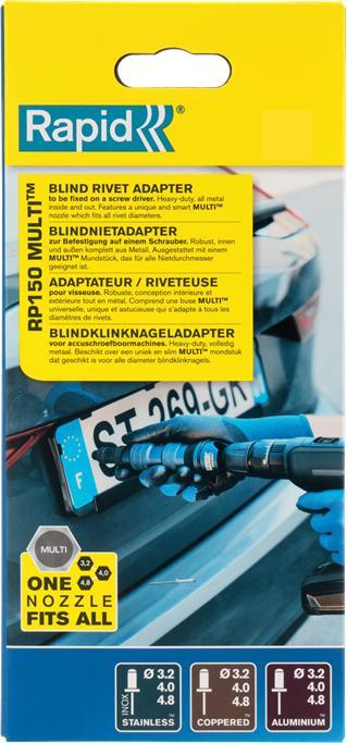 Immagine prodotto Rapid RP150 Attacco per rivetti ciechi multipli