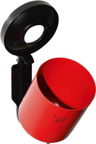 Immagine prodotto TKG Posacenere da parete Rondo Junior rosso