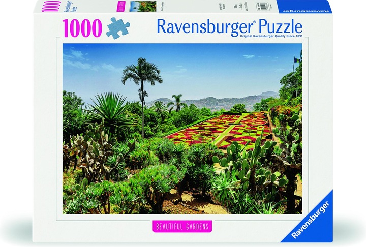 Productafbeelding Ravensburger Puzzel 12000853, Prachtige tuinen - Botanische tuin, Madeira - 1000 stukjes (1000 onderdelen)