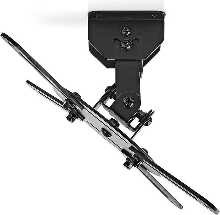 Produktbild Nedis Projektorhalterung | Vollbeweglich | 10 kg | drehbar | kippbar | Stahl | Schwarz (Decke)