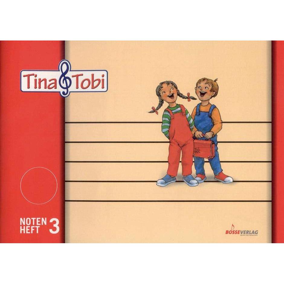 Tina und Tobi. Notenschreibheft 3. Halbjahr. Zur Musikfibel, Fachbücher von Verband deutscher Musikschulen
