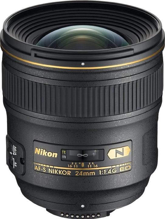 ■Nikon AF-S NIKKOR 24mm f1.4G ED Nikon AF-S Nikkor 24 mm/1.4G ED - Graphicart AG - Produits et