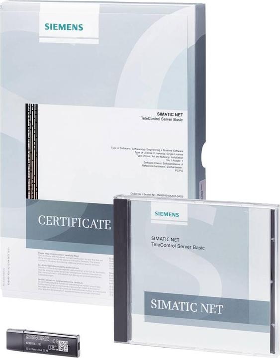Produktbild Siemens PP TCSB 8 auf 6NH9910-0AA31-0AB132 V3.1 Powerpack für TeleControl (8 User, 3 Monate)