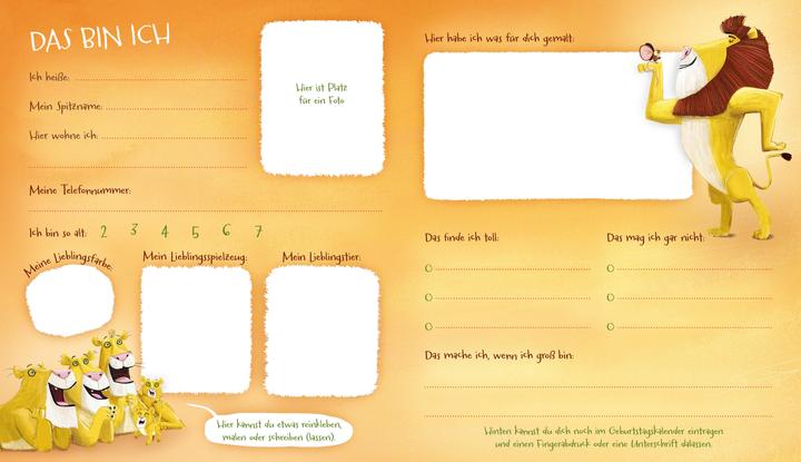 Produktbild Der Löwe in dir - Meine ersten Freunde (Deutsch, Jim Field, Rachel Bright, 2019)