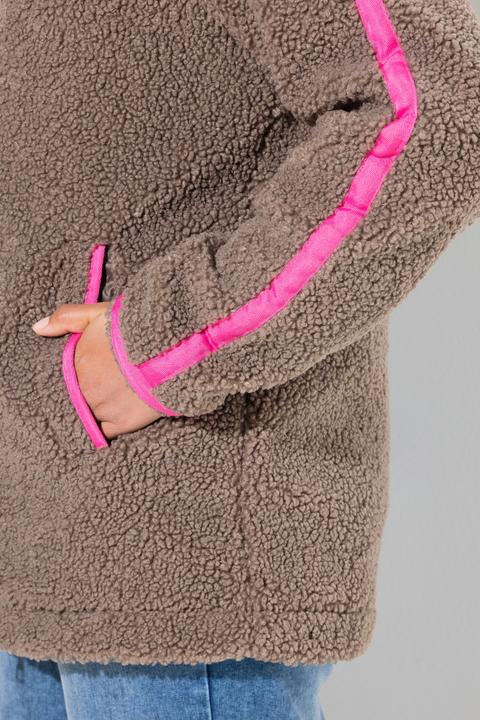 Produktbild Laurasøn Teddyjacke, Stehkragen, Langarm (50)
