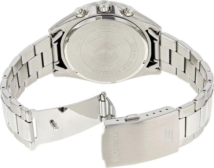 Produktbild Casio Edifice EFV-560D-2AVUEF Horloge - Staal - Zilverkleurig - 42 mm (Chronograph, Sportuhr, 44 mm)