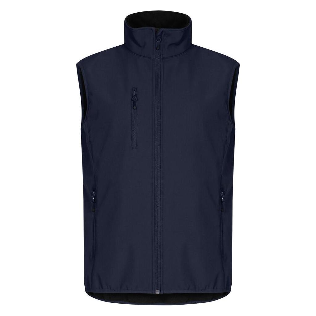 Clique, Herren, Westen, Classic Softshell Vest, Blau, (L)