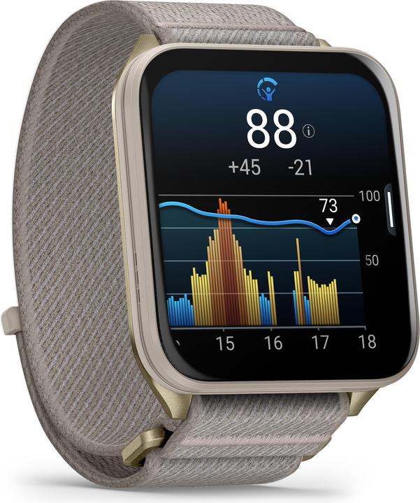 Produktbild Garmin Venu X1 Soft Gold, French Gray (nur WLAN)