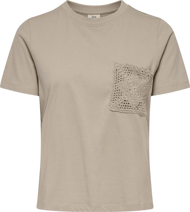 Actual product image JdY Jdyselma S/S Crochet Pocket Top Jrs Noos (M)