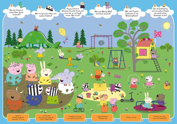 Actual product image Peppa Pig Wimmelbuch (German, 2022)