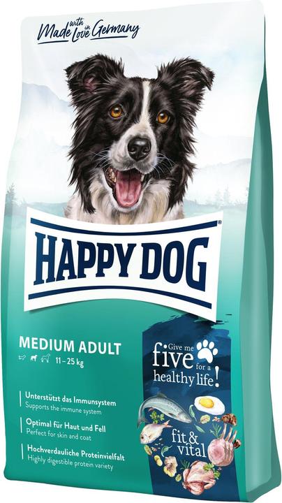 Happy Dog Trockenfutter Supreme fit & vital Medium Adult, 4 kg (Adult, 1 Stk., 4000 g)