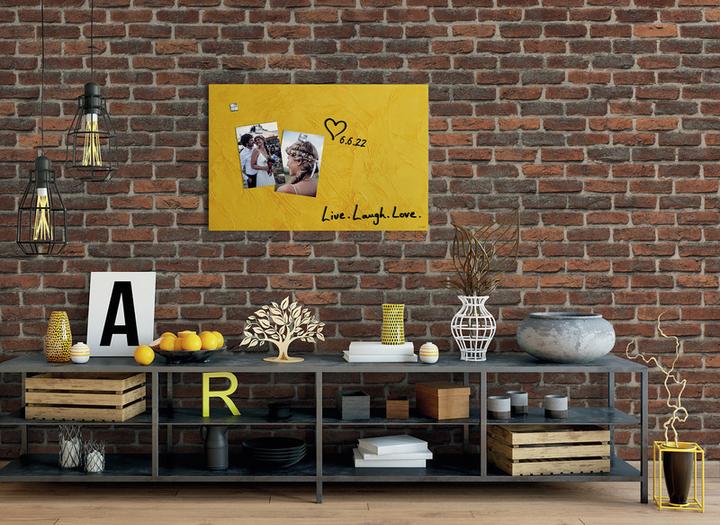 Actual product image Sigel Glass magnetic board Artverum with design (Magnet board, 60 x 40 cm)