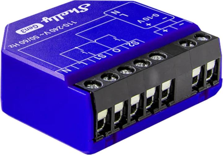 Actual product image Shelly Dimmer 0/1-10V PM Gen3 (Dimming actuator)