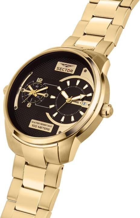 Produktbild Sector R3253102026 Over-Size Herrenuhr Dual-Time 48mm 10ATM (Analoguhr, 48 mm)