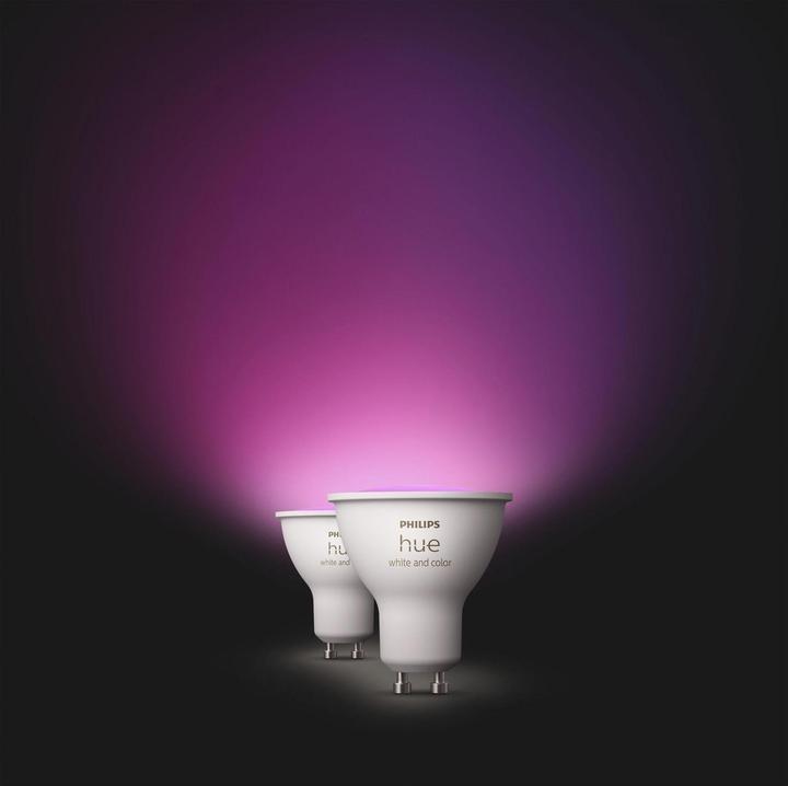 Productafbeelding Philips Hue 4,2W GU10 2P (GU10, 400 lm, 2x)