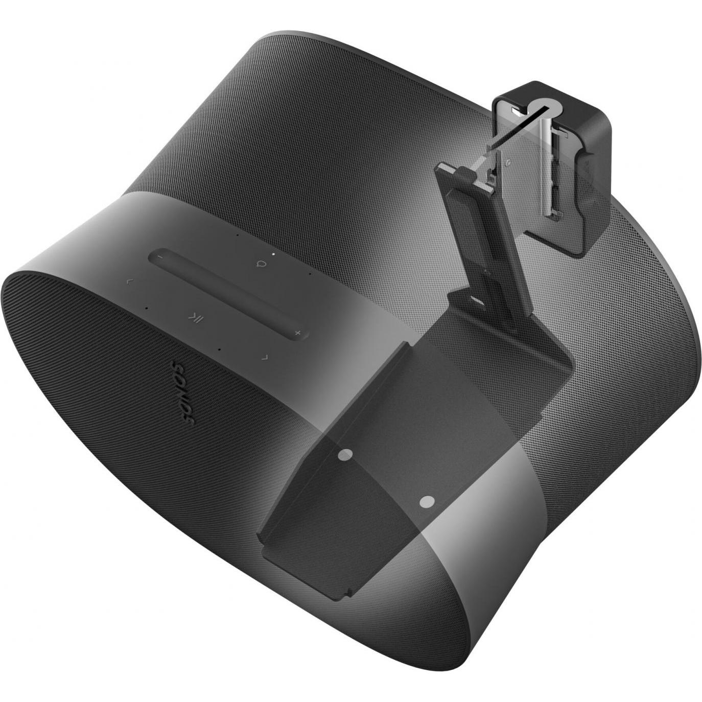 Vogels SWM 4131 Cuscinetto per altoparlanti Sonos per Era 300 (nero) (1 pz., Installazione a parete, Inclinabile, Rotante), Stativo + Montaggio a muro