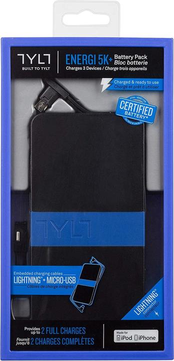Actual product image Tylt Portable Power Pack (5200 mAh, 19.24 Wh)