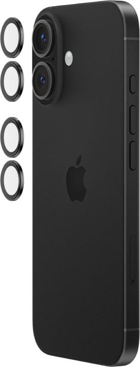 Image du produit Belkin 1x2 Kameralinsenschutz TempGlass iPhone 16/16 Plus (2 pcs, Apple iPhone 16, Apple iPhone 16 Plus)