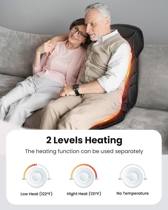 Actual product image Comfier Heat Massage Pillow