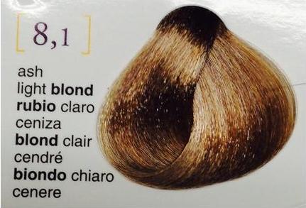 Produktbild Salerm Salermsivion Färbecreme 2.3 Oz 8.1 Asche Hellblond (8.1 Ash Light Blond)