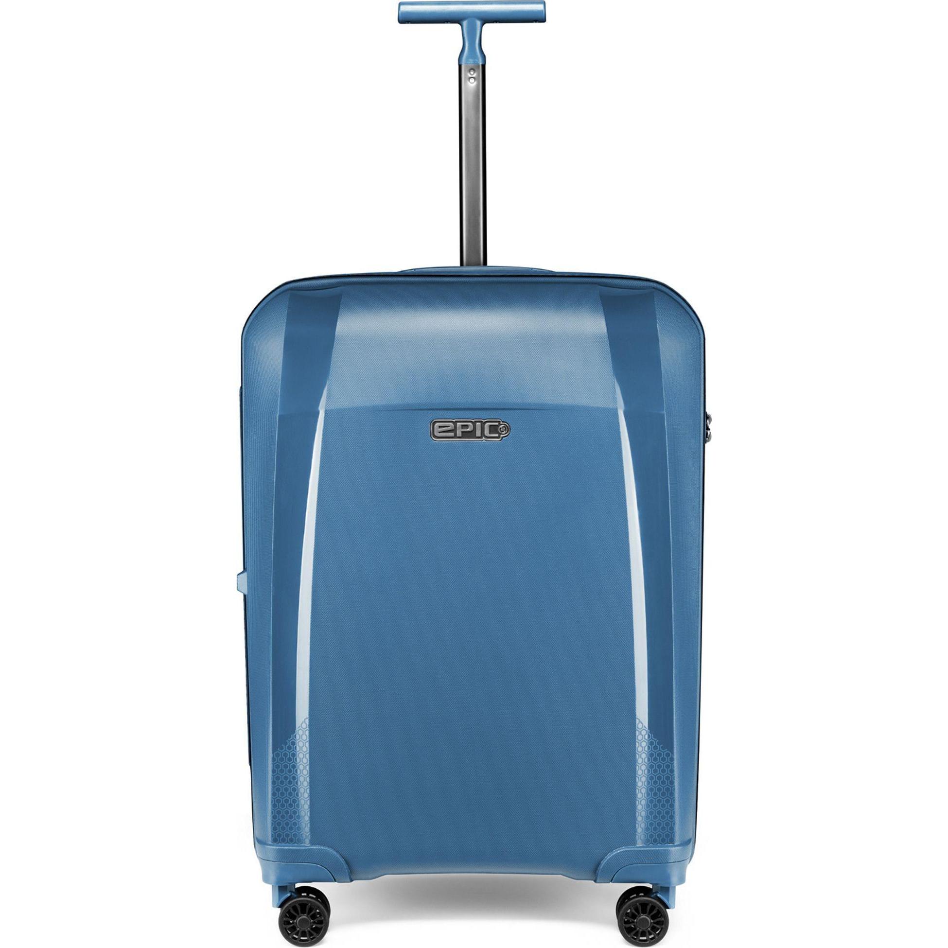 Epic, Koffer, Phantom SL 4-Rollen Trolley 66 cm, Blau, (67 l, L (90 - 115l))