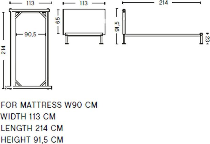 Immagine prodotto HAY Tamoto (90 x 200 cm)