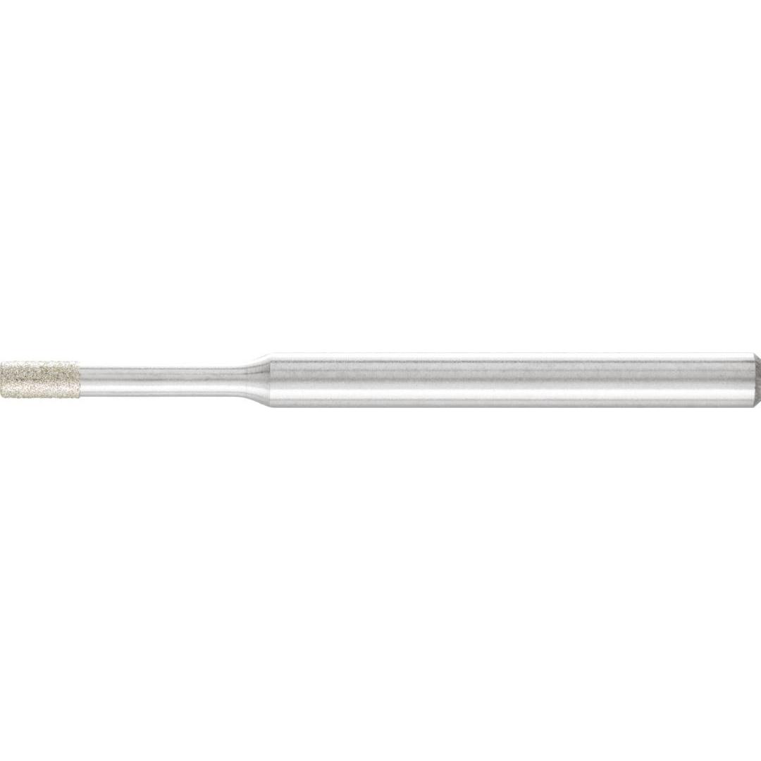 Pferd, Schleifmittel, Diamant-Schleifstift Zyl. Ø2,0mm SchaftØ3 mm D64 (fein) zum Schleifen von Bohrungen/Radien