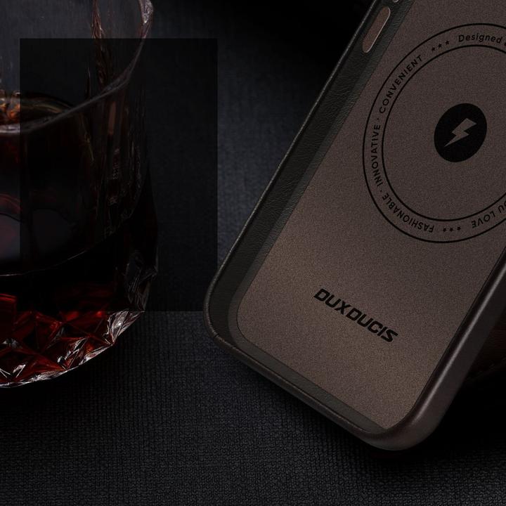 Actual product image Dux Ducis Naples Series Genuine Leather Case (Apple iPhone 14)