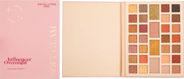 Makeup Revolution Influencer Overnight Shadow Book (2 Soft Glam)