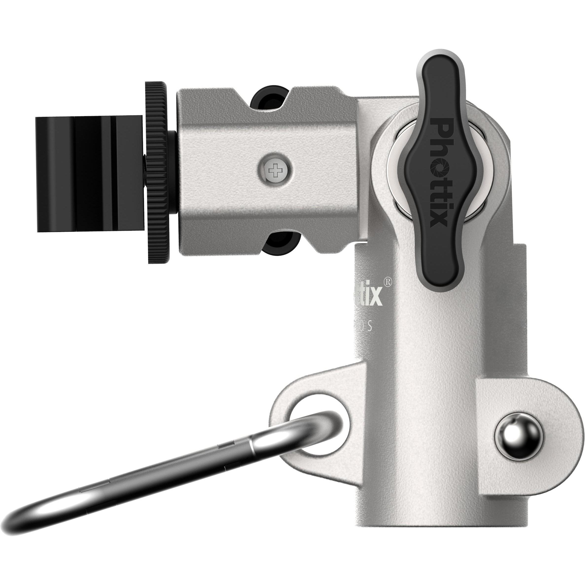 Thumbnail - Phottix Varos Pro S Schirmhalter, Stativ Zubehör, Schwarz