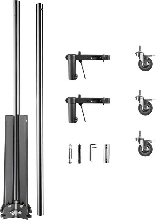 Actual product image Walimex pro Per rolling tripod (223 cm, 12 kg)