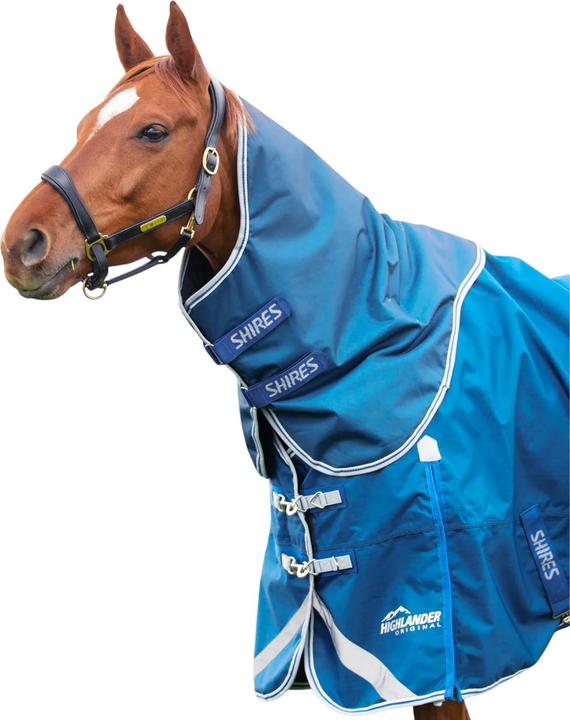 Immagine prodotto Shires Highlander Original Coperta e Copricollo per Cavalli (168 cm)