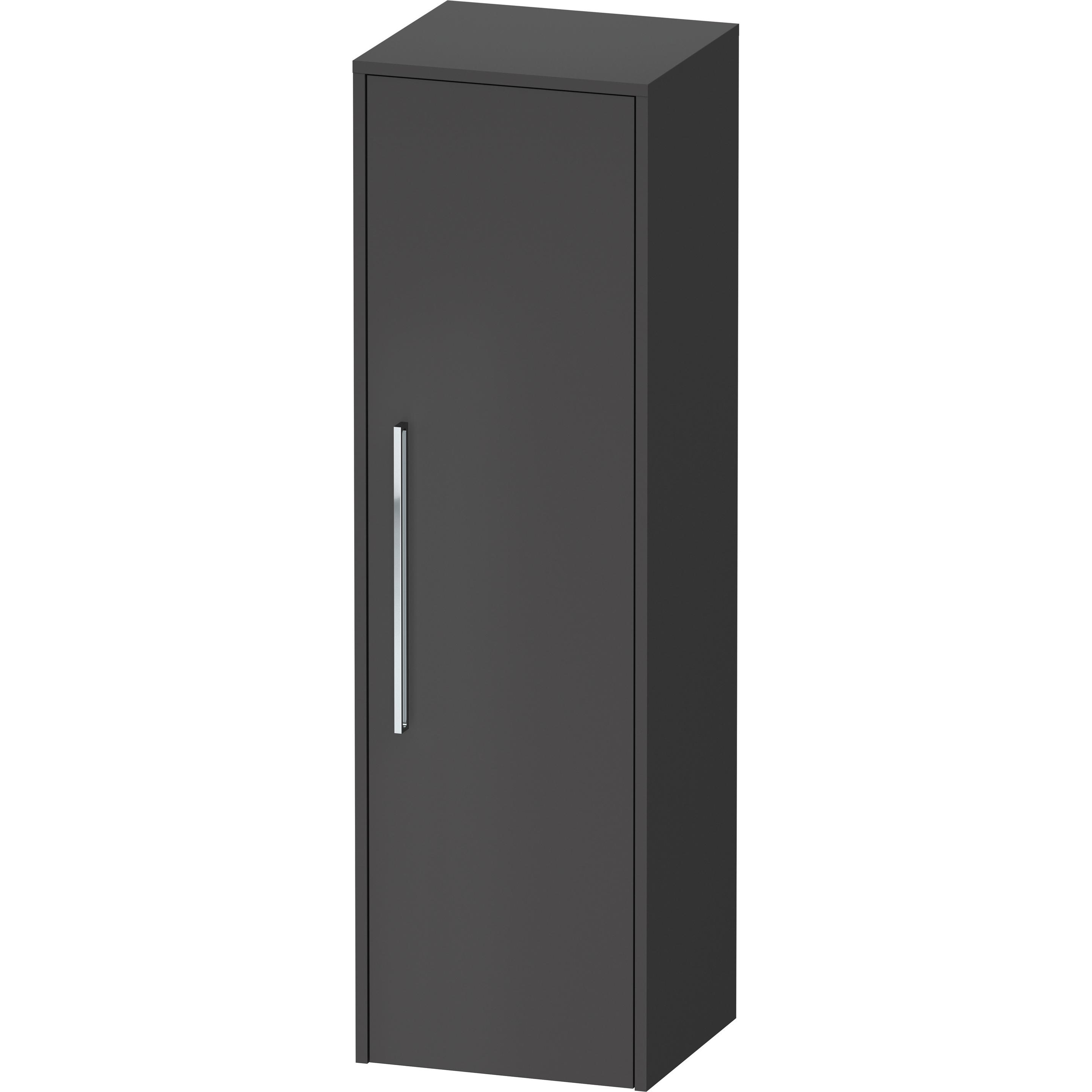 Duravit, Badezimmerschrank, D-Code Halbhochschrank, 1 Tür mit Anschlag rechts, 400x360x1320mm, mit Griff