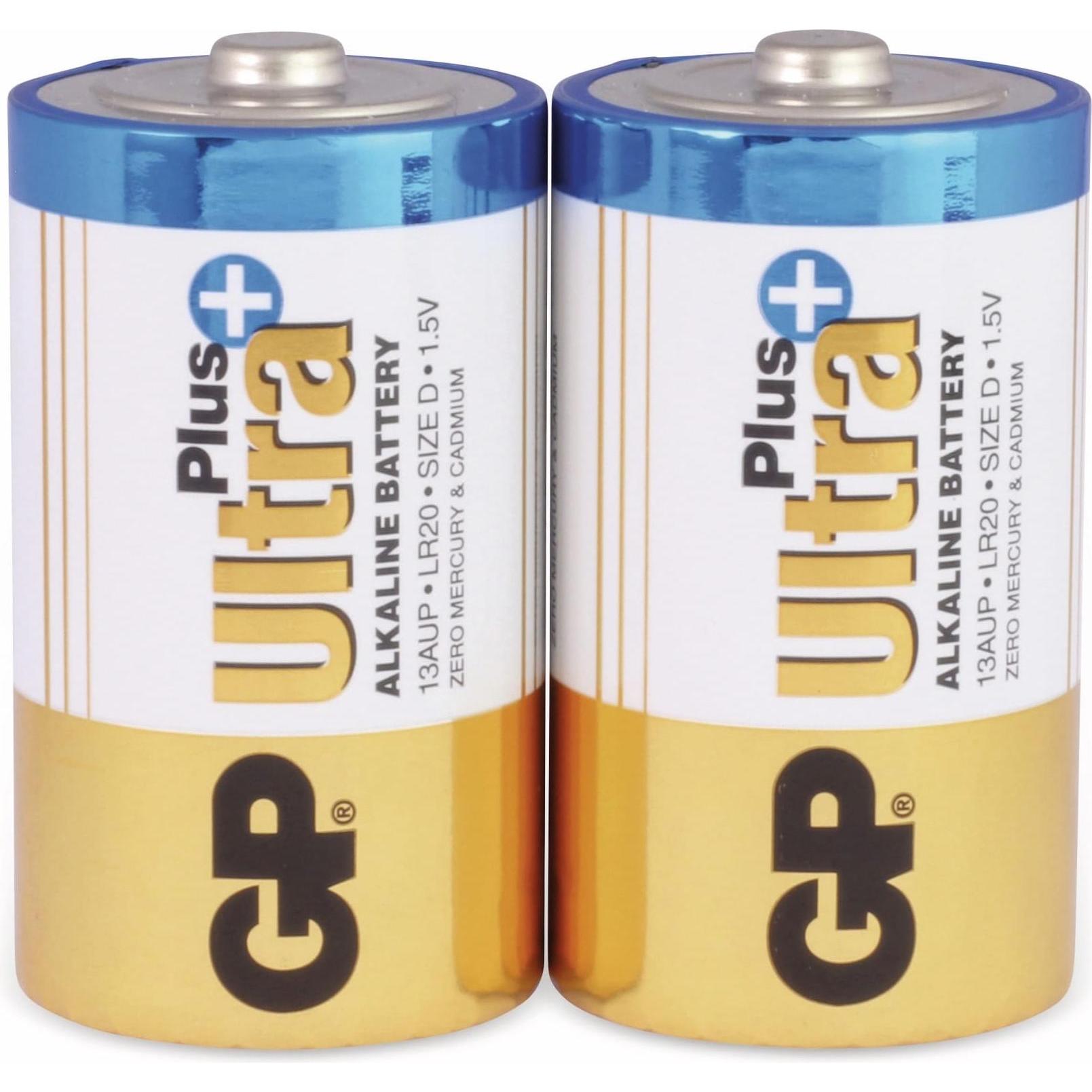 Thumbnail - GP Batteries UltraPlus (2 Stk., D), Batterien + Akkus