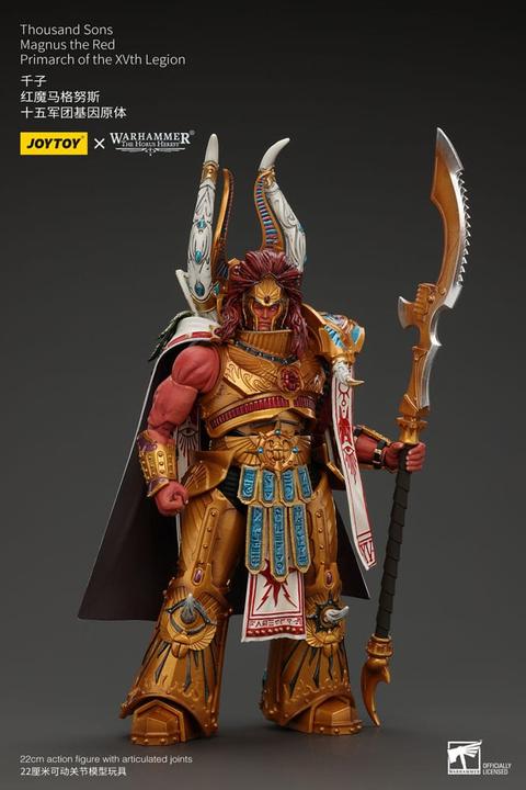 Produktbild Joy Toy Warhammer The Horus Heresy figurine 1/18 Thousand sons Magnus the Red Primarch of the XVth Legion 12