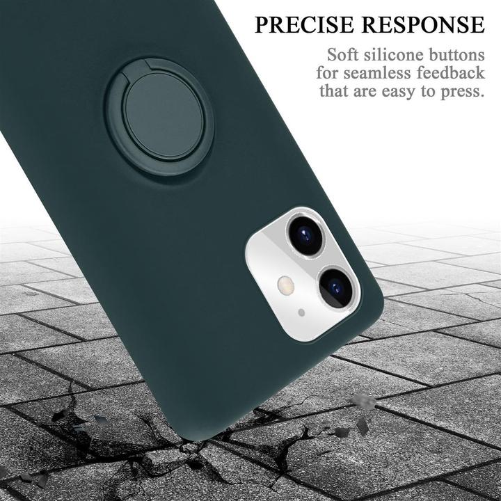 Actual product image Cadorabo TPU Liquid Ring Silicone Case Cover (Apple iPhone 11)