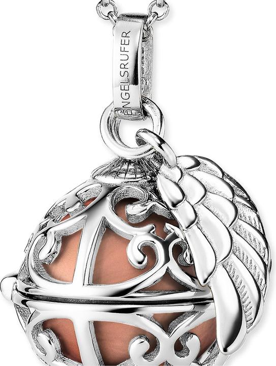 Produktbild Engelsrufer mit Flügel Halskette (Sterling Silber 925, 45 cm)