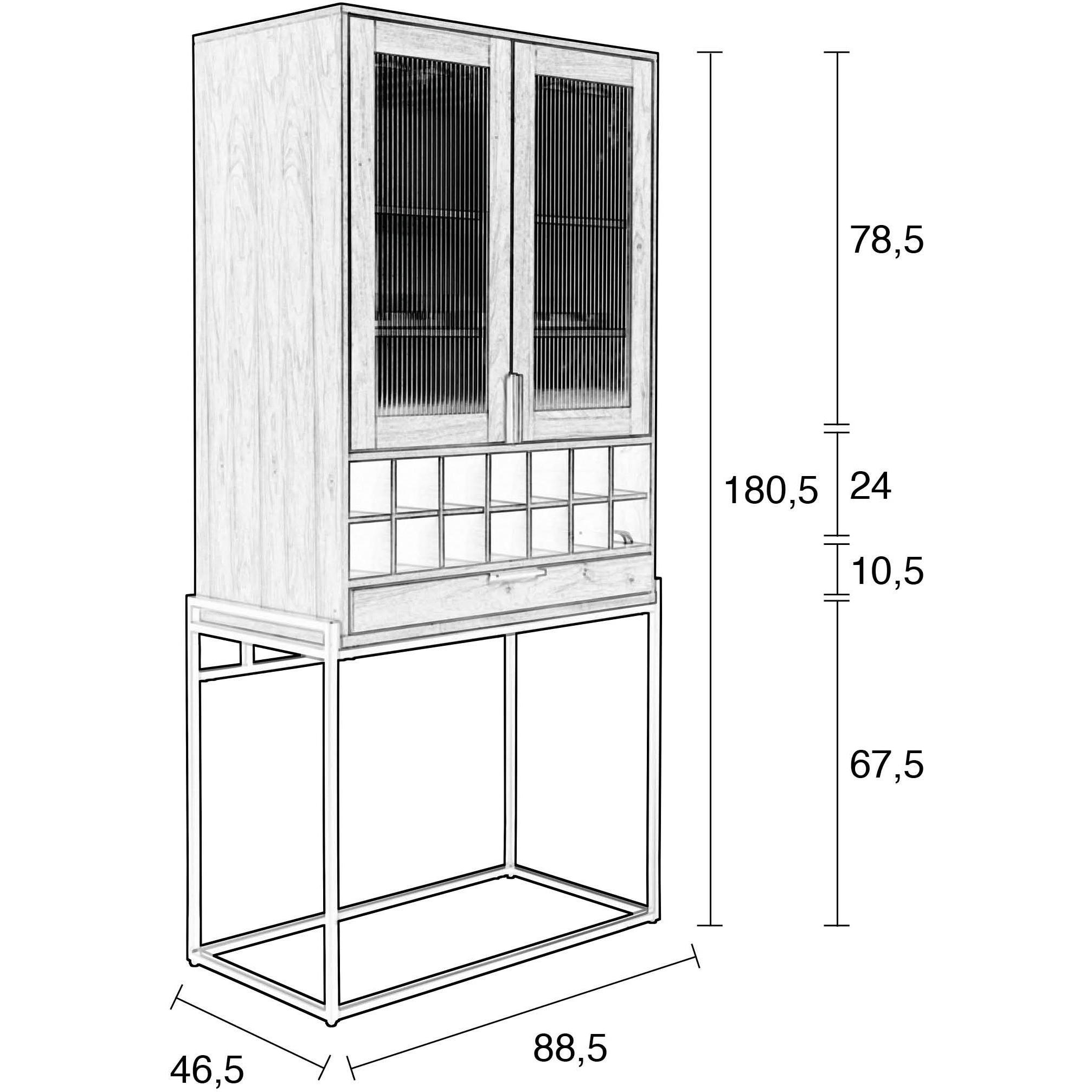 Thumbnail - Zuiver, Weinregal, Travis